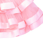 Charming Floral Lace Dress with Layered Tulle Tutu Gown Set for Girls LILAX