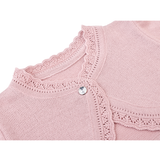 Baby Knit Button Detailed Bolero Cardigan