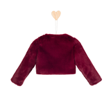 Girls Cozy Crewneck Bolero Cardigan