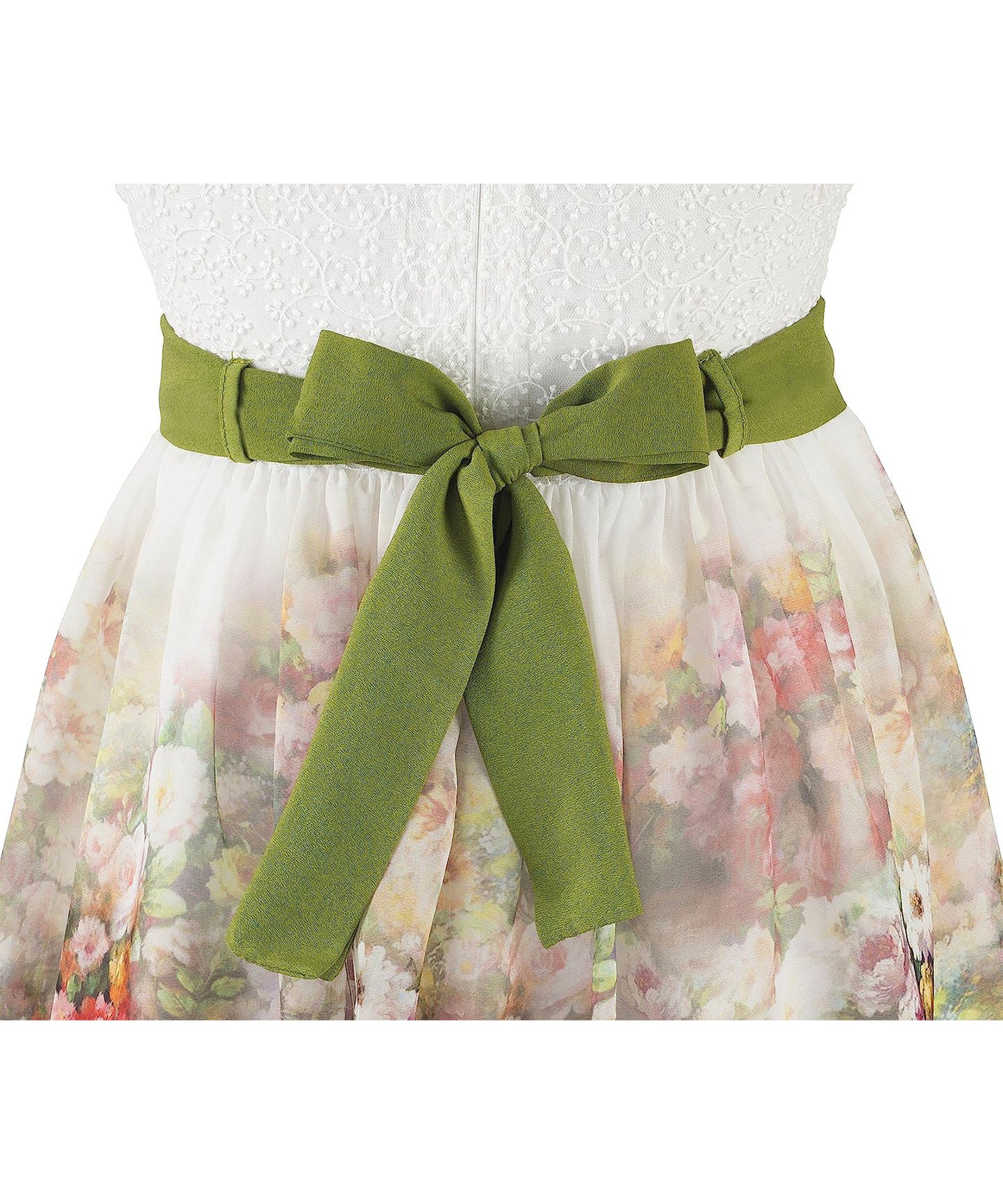 Baby girls flower design sleeveless dress; perfect for baby girl clothes & christmas gift ideas  