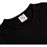 Girls cotton basic solid crewneck puff sleeve t-shirt; best for baby girl clothes & christmas gift ideas