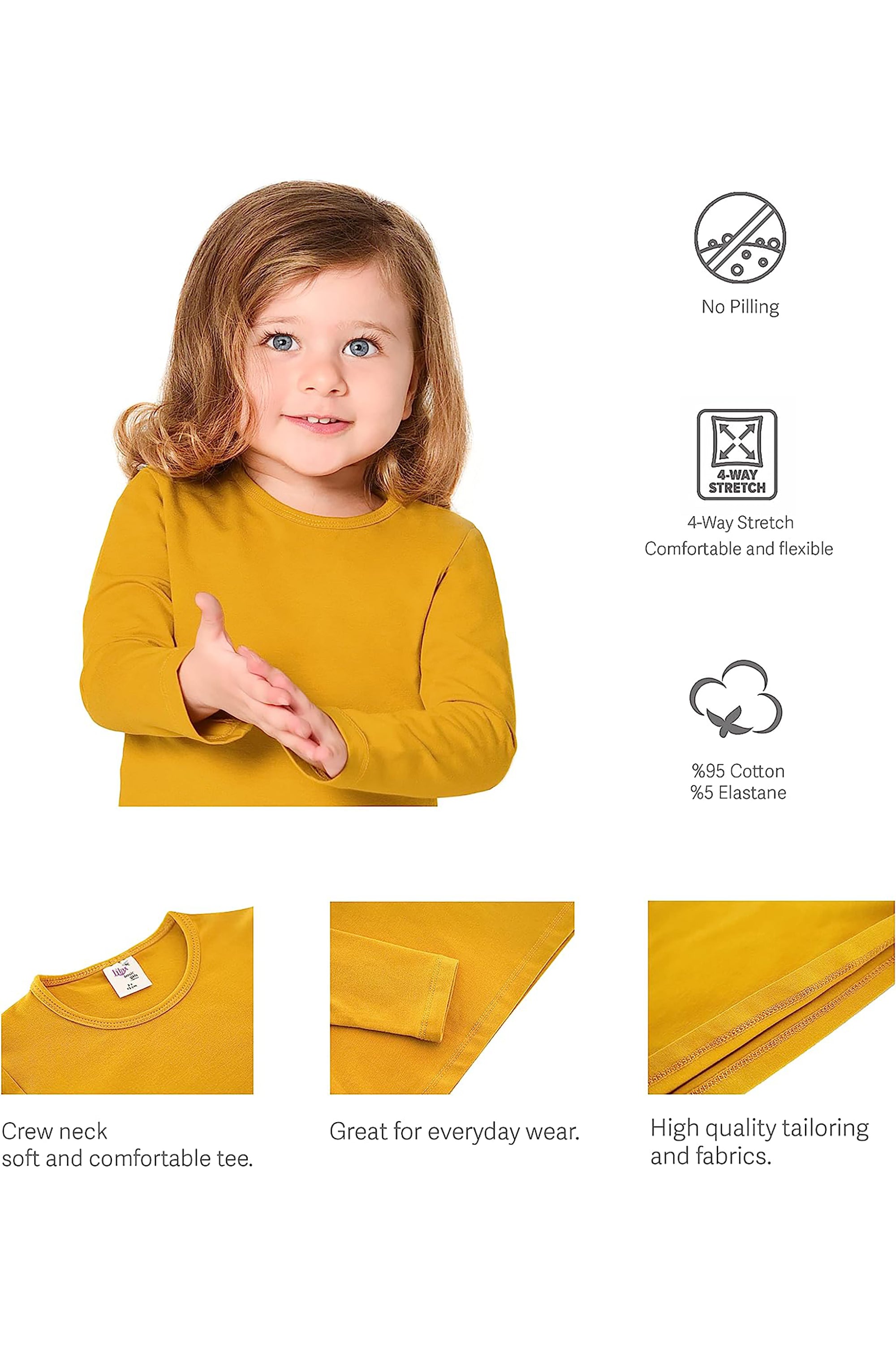 Long Sleeve Shirts and Leggings Set 10-12 Years lilax