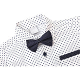 Little Boys' Casual Pant Set - Dress Shirt, Bowtie and Pants LILAX