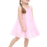 Baby girls layered cotton squareneck dress; perfect for baby girl clothes & christmas gift ideas