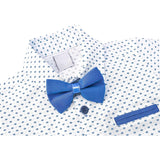 Little Boys' Casual Pant Set - Dress Shirt, Bowtie and Pants LILAX