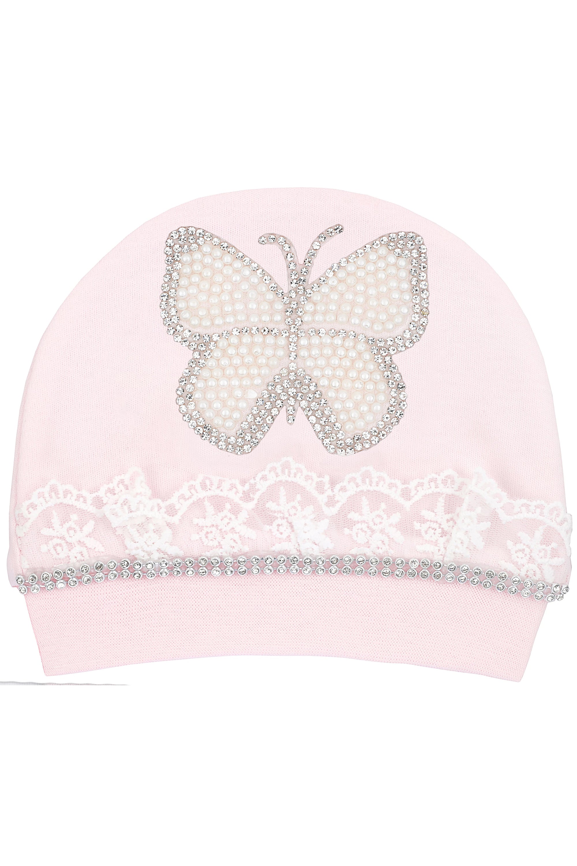 Jeweled Crown Layette Gift Set for Baby Girls: 3 Pieces LILAX