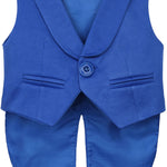 Stylish Infant Tuxedo Outfit with Gentleman Vest for Baby Boys - Complete 4-Piece Set LILAX