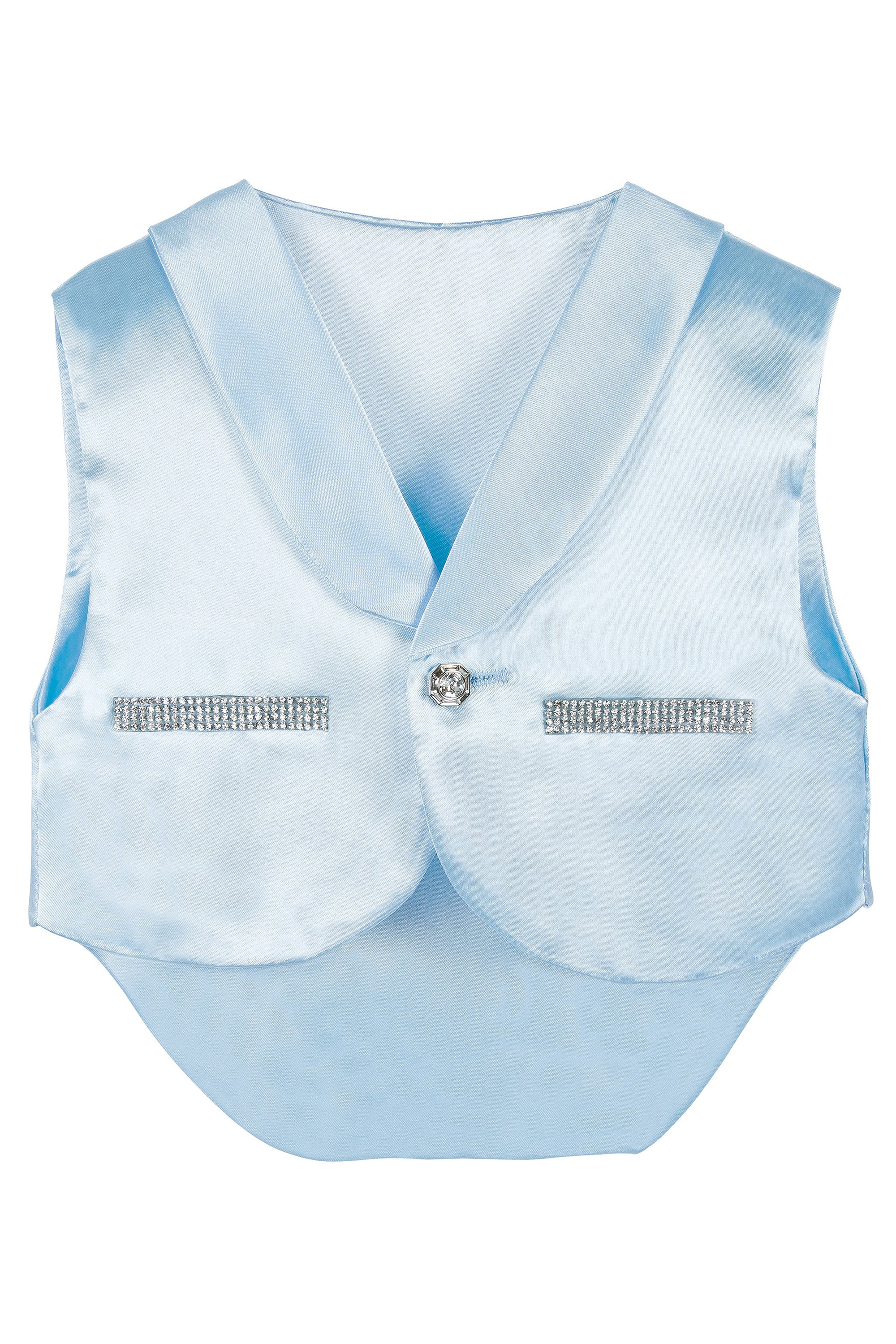 Regal and Handsome: 5-Piece Layette Gift Set with Jeweled Crown Tuxedo for Baby Boys (0-3 Months) LILAX