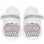 Newborn Baby Girl Deluxe 5-Piece Jewels Crown Pink Take Me Home Layette Gift Set LILAX