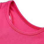 Girls' Soft Solid Cotton Blend Racerback Tank Top / 11-12 Years LILAX