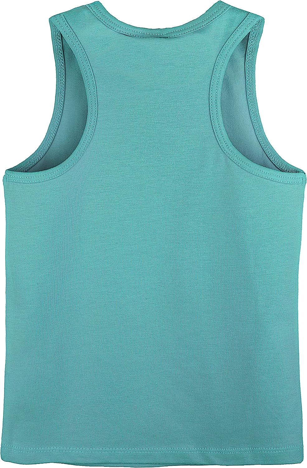 Girls' Soft Solid Cotton Blend Racerback Tank Top / 11-12 Years LILAX