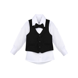 Boys 4-Piece Slim Fit Suit Set