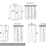 Boys' Dresswear Outfit: Formal Suit Set with 4 Pieces (Vest Pants Tie and Shirt) LILAX