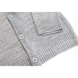 V-Neck Cardigan Sweater for Boys - Featuring Button Closure, Toddler to Youth