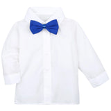 Baby boy 4 piece tuxedo suit with shirt, pants, vest, shoes; perfect for baby boy clothes & christmas gift ideas  