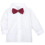 Stylish Infant Tuxedo Outfit with Gentleman Vest for Baby Boys - Complete 4-Piece Set LILAX