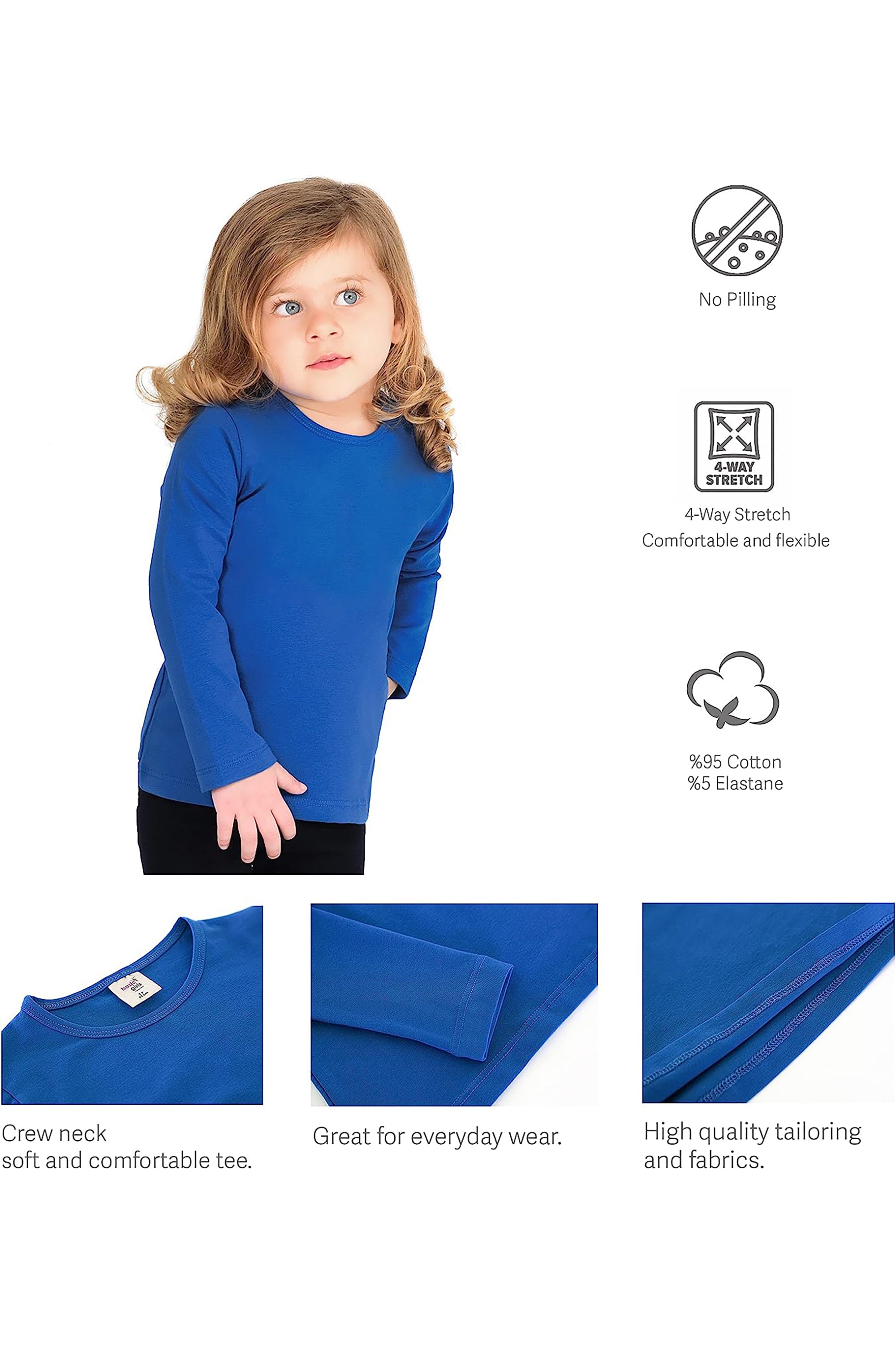 Long Sleeve Shirts and Leggings Set 6-9 Years lilax