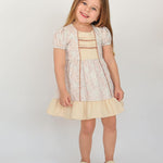 Little Girls' Short Sleeve Dress - Toddler Party Dress LILAX