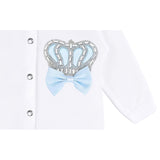 Crown Jewels Layette 3-Piece Gift Set for Newborn Baby Boys LILAX