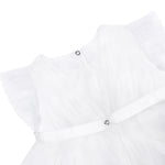 Baby Girls' Ruffled Tulle Dress 3 Piece Special Occasion Outfit LILAX