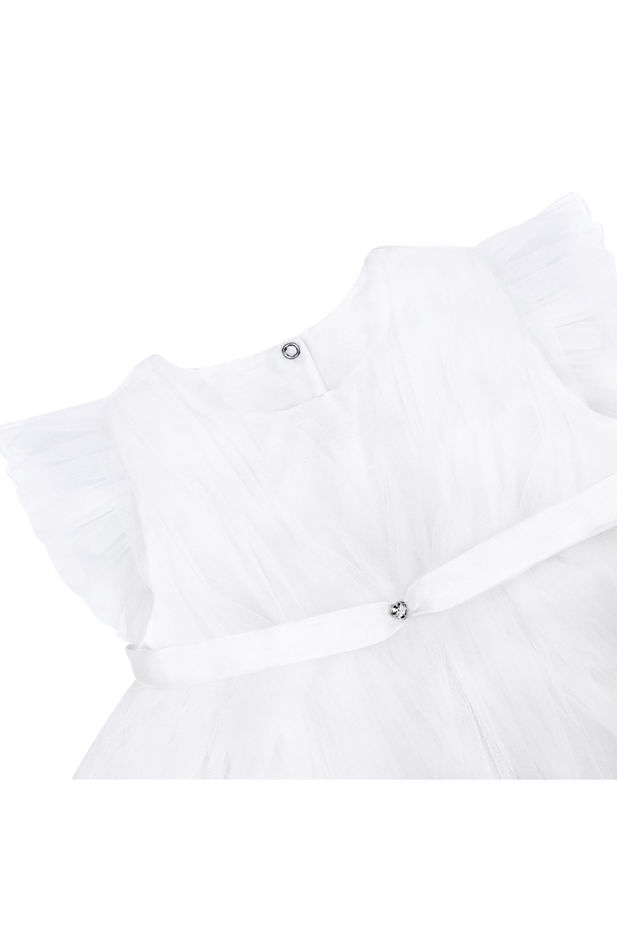 Baby Girls' Ruffled Tulle Dress 3 Piece Special Occasion Outfit LILAX