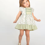 Little Girls' Short Sleeve Dress - Toddler Party Dress LILAX