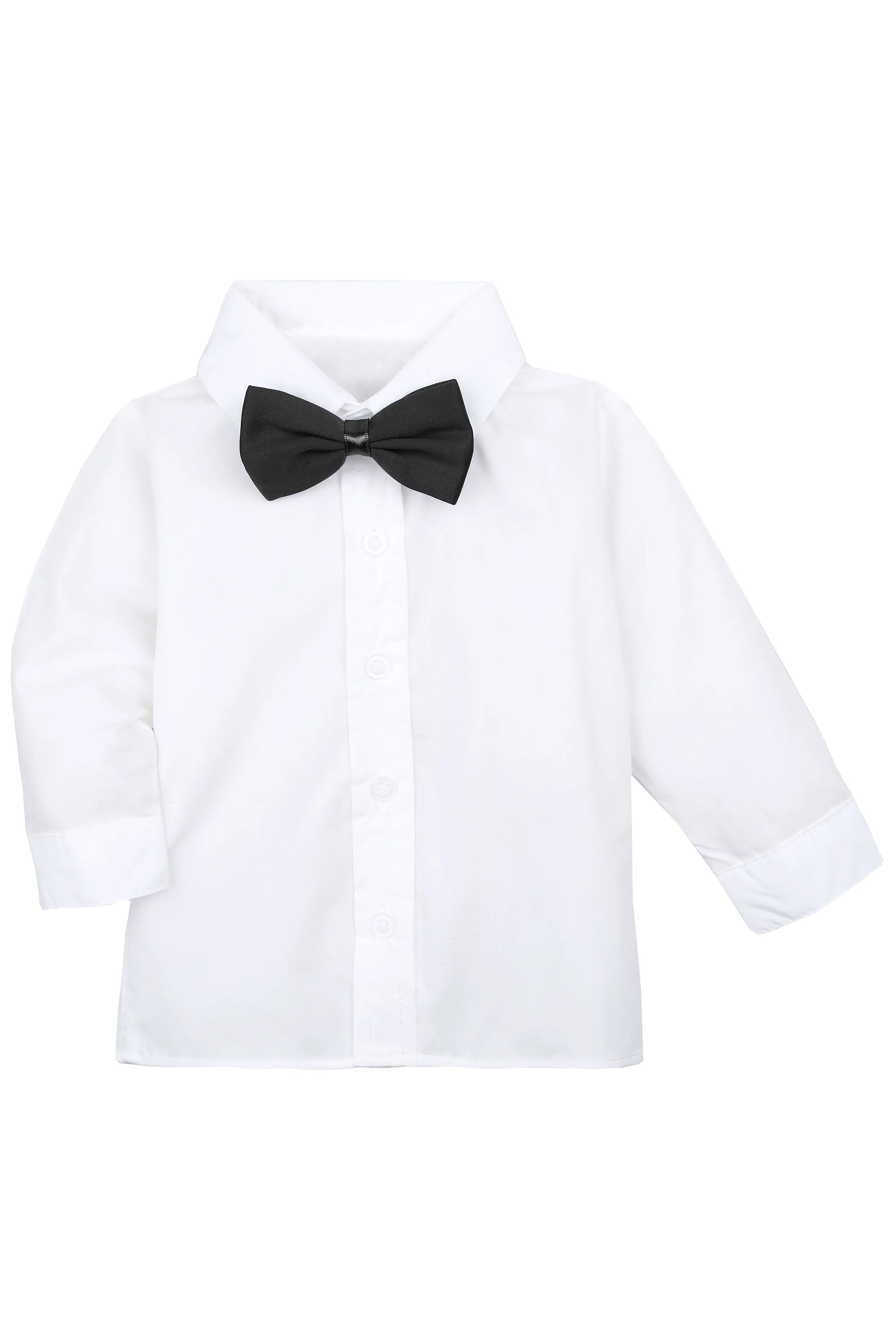 Stylish Infant Tuxedo Outfit with Gentleman Vest for Baby Boys - Complete 4-Piece Set LILAX