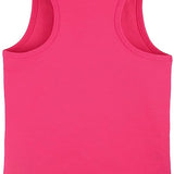 Girls' Soft Solid Cotton Blend Racerback Tank Top / 11-12 Years LILAX