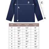 Girls' Basic Mock Turtleneck Long Sleeve Cotton Solid T-Shirt / 5 to 8 Years LILAX