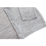 Toddler & Little Boys Knit V-Neck Button-Down Cardigan Sweater