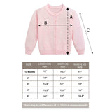 Baby & Toddler Girls' Knit Cardigan Long Sleeve Button Closure Sweater