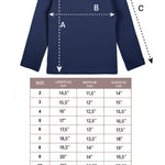 Girls' Basic Mock Turtleneck Long Sleeve Cotton Solid T-Shirt / 9 to 12 Years LILAX