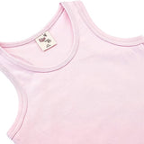 Girls' Soft Solid Cotton Blend Racerback Tank Top / 11-12 Years LILAX