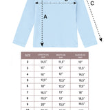 Girls' Solid Cotton Shirt Basic Long Sleeve Turtleneck T-Shirt / 9 to 12 Years LILAX