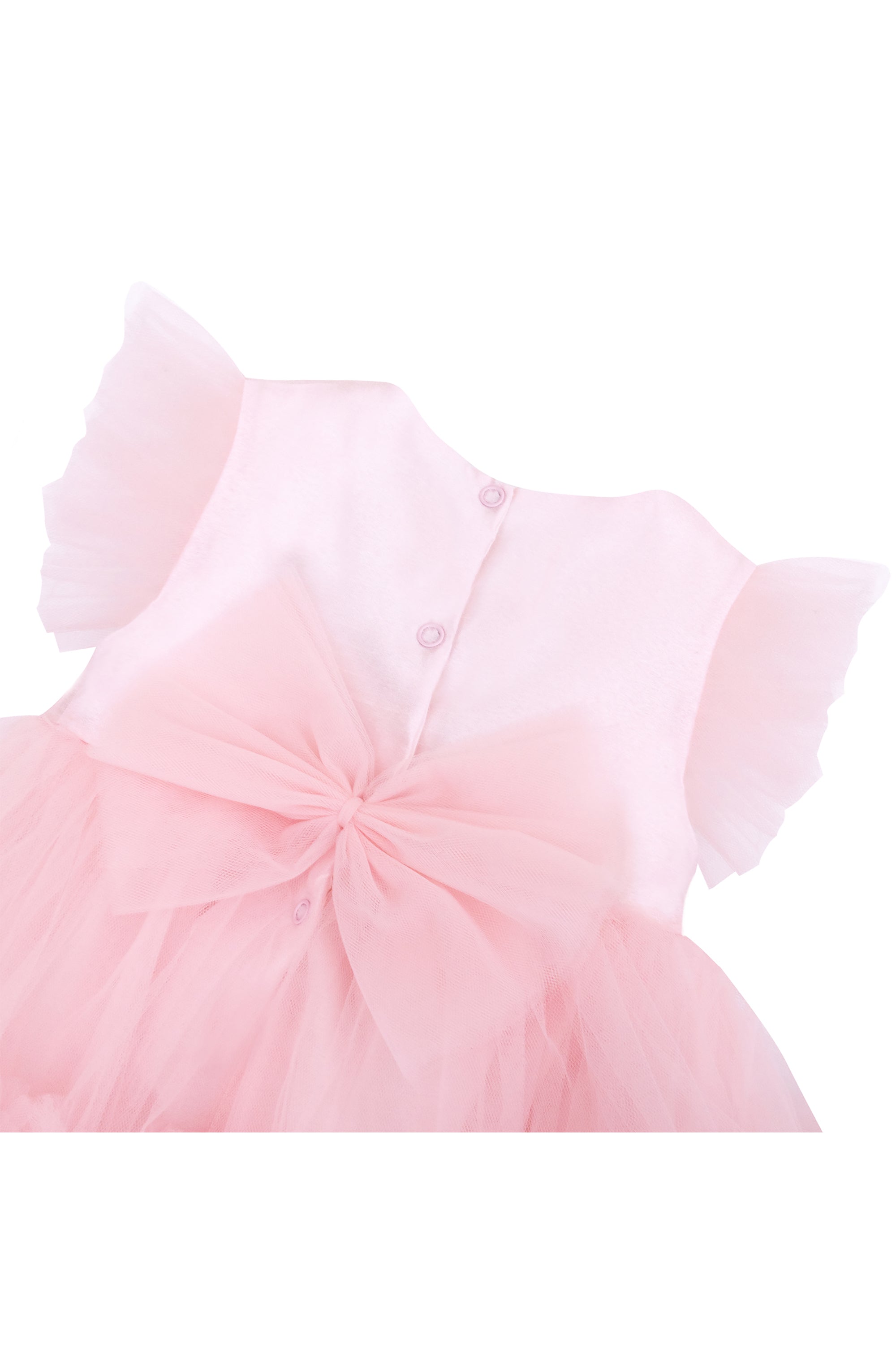 Baby Girls' Ruffled Tulle Dress 3 Piece Special Occasion Outfit LILAX