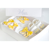 Baby Girls' Layette Set 4 Piece Gift Set for Newborns LILAX