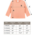 Baby Girls' Basic Long Sleeve Round Neck T-Shirt / 6 to 12 Months LILAX