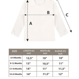 Baby Girls' Basic Long Sleeve Round Neck T-Shirt / 6 to 12 Months LILAX