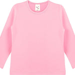 Girls cotton solid basic crewneck t-shirt and leggings set; perfect for baby girl clothes & christmas gift ideas