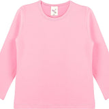 Girls cotton solid basic crewneck t-shirt and leggings set; perfect for baby girl clothes & christmas gift ideas