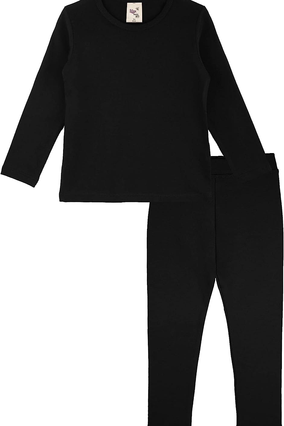 Long Sleeve Shirts and Leggings Set-T lilax