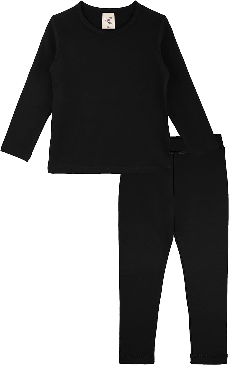 Long Sleeve Shirts and Leggings Set-T lilax