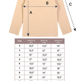 Girls' Basic Mock Turtleneck Long Sleeve Cotton Solid T-Shirt / 5 to 8 Years LILAX