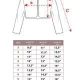 Girls Cozy Crewneck Bolero Cardigan