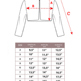 Girls Cozy Crewneck Bolero Cardigan