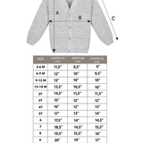 Boys Classic Knit V-Neck Cardigan Sweater