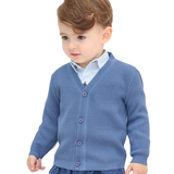 Boys Classic Knit V-Neck Cardigan Sweater