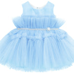 Enchanting Tulle Princess Tutu Bridal Ensemble with Coordinating Shoes and Headband LILAX