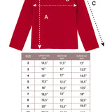 Girls' Solid Cotton Shirt Basic Long Sleeve Turtleneck T-Shirt / 9 to 12 Years LILAX