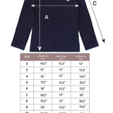 Girls' Solid Cotton Shirt Basic Long Sleeve Turtleneck T-Shirt / Toddler LILAX